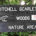 Scarlett Mitchell Woods entrance sign